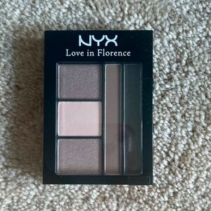 NWT NYX Love in Florence “Meet My Romeo” 5 Pan Eyeshadow Palette (Cool Tones)